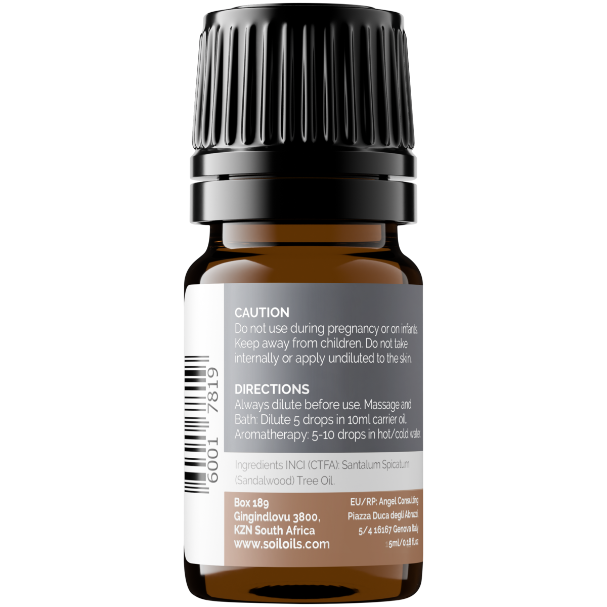 Organic Sandalwood Essential Oil (Santalum Spicatum) 2.5ml