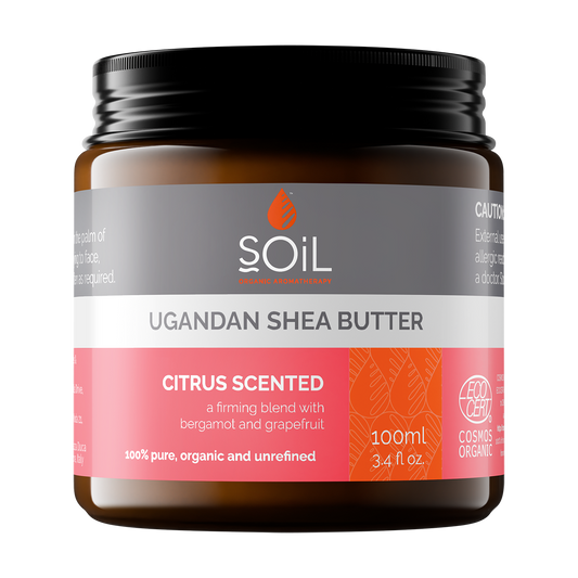 Organic Shea Butter - Citrus Scented 100ml